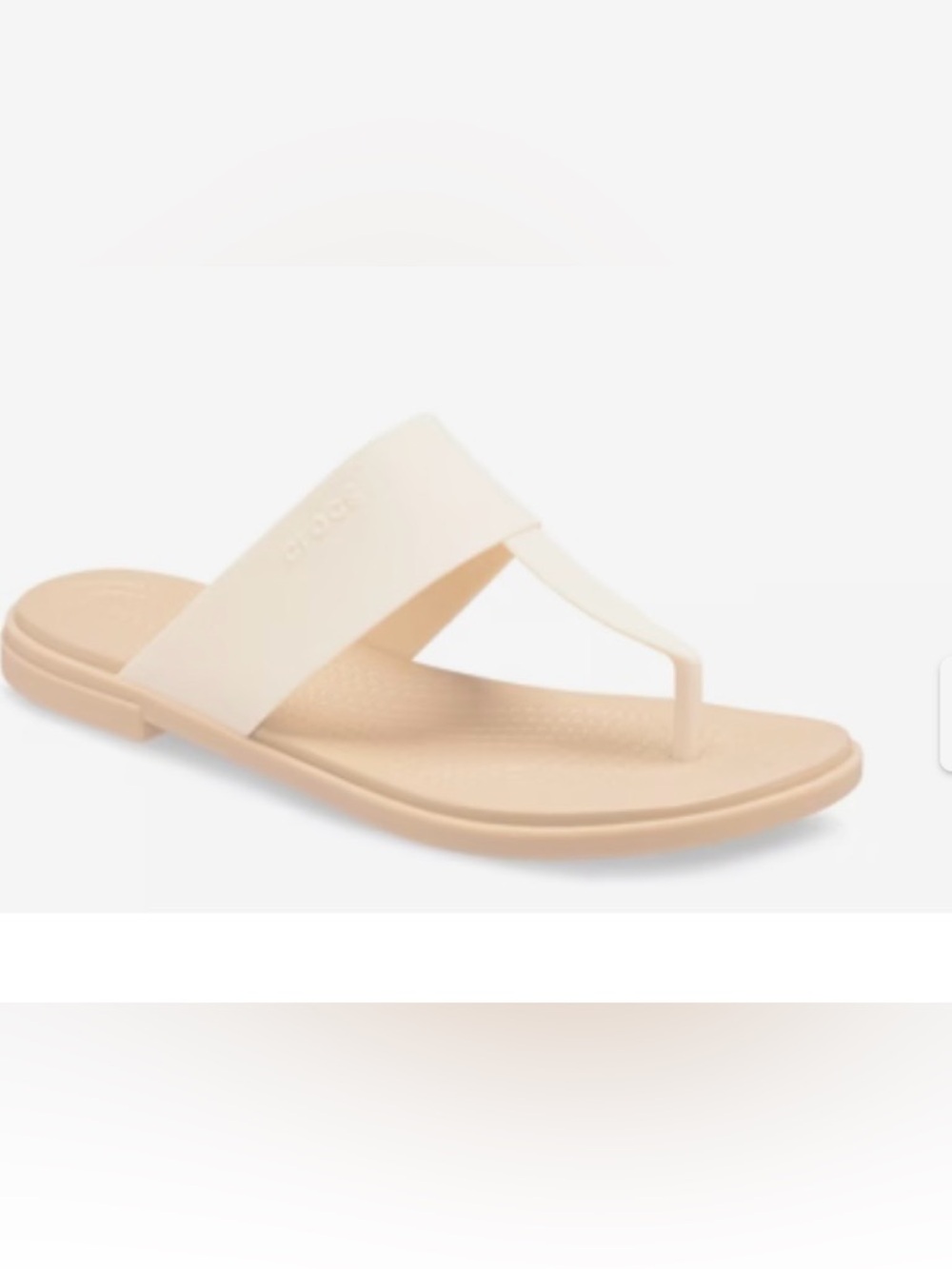 Crocs Tulum Flip-Flop vanilla size 9